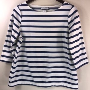 Charter Club mariniere Breton striped top